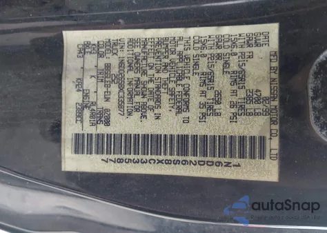 1999 Nissan Frontier Se/Xe z USA, uszkodzony, nr VIN 1N6DD26S8XC335877